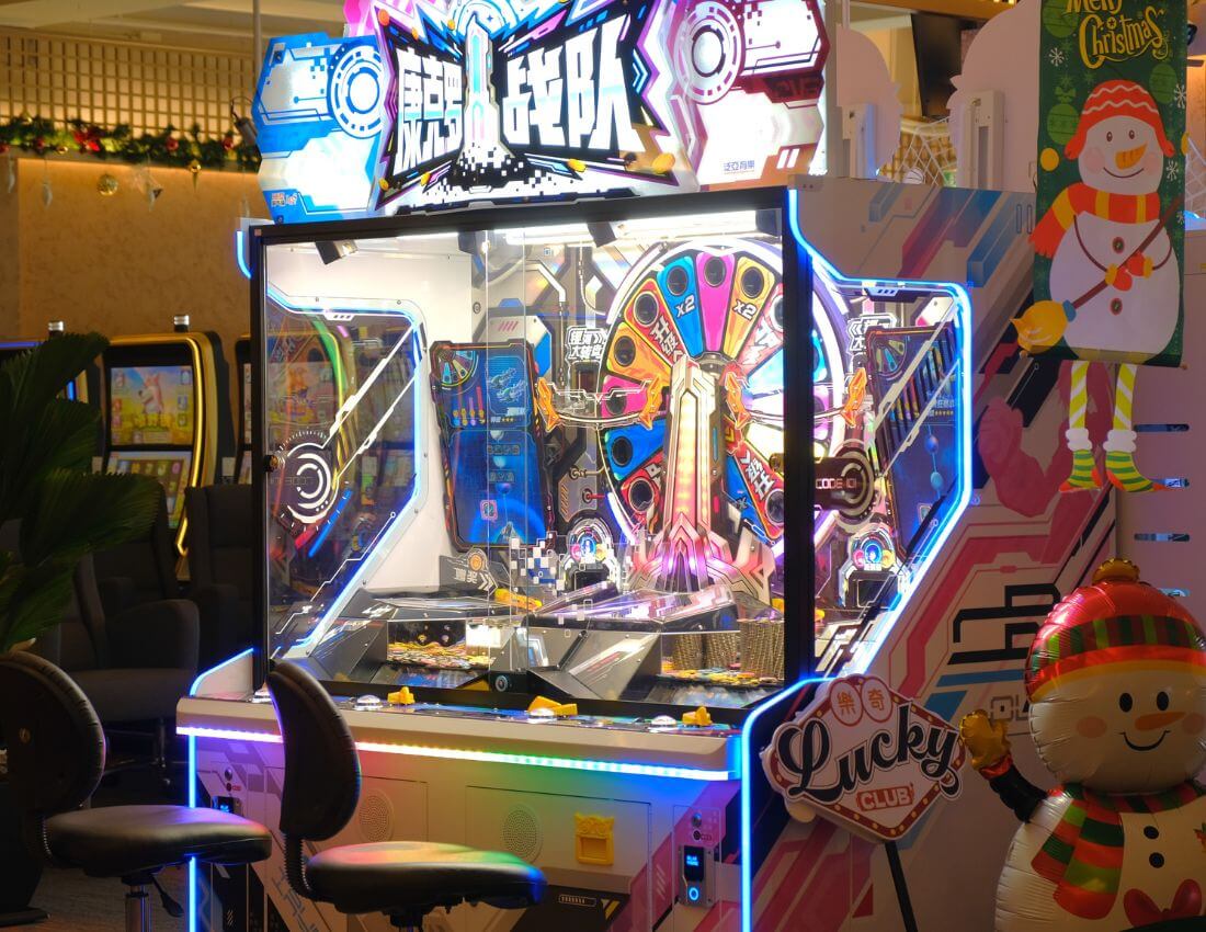 推幣機區（5席）
    